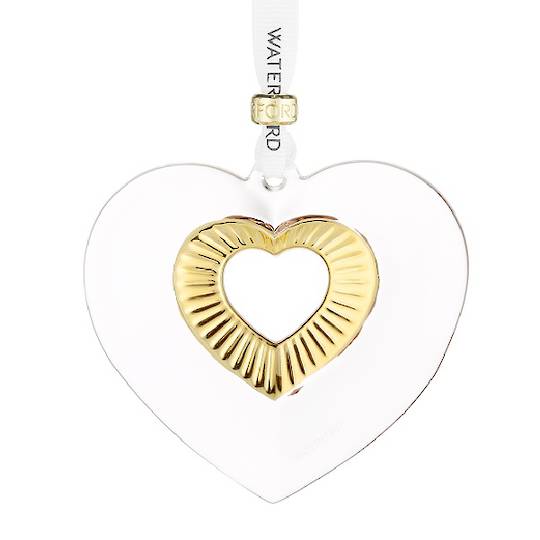INDENT - Waterford Crystal Gilded Heart 2026